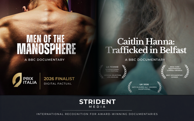 Strident Media Celebrates International Recognition for Award-Winning BBC Documentaries