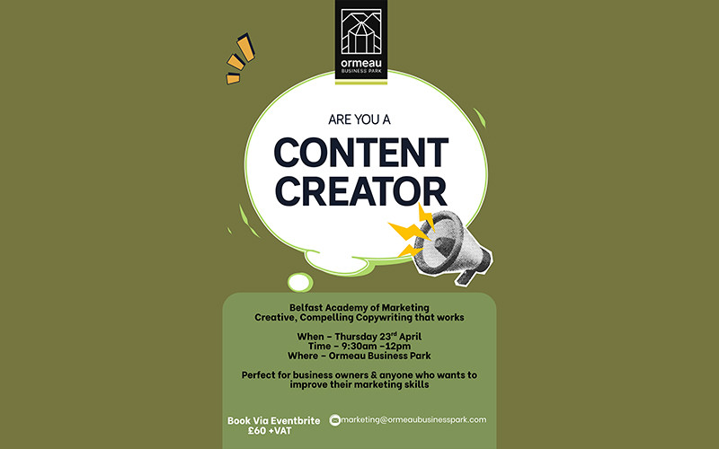 Creative Copywriting Workshop 23 April